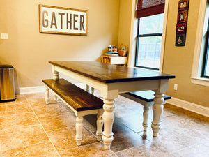 The Elizabeth Farm Table